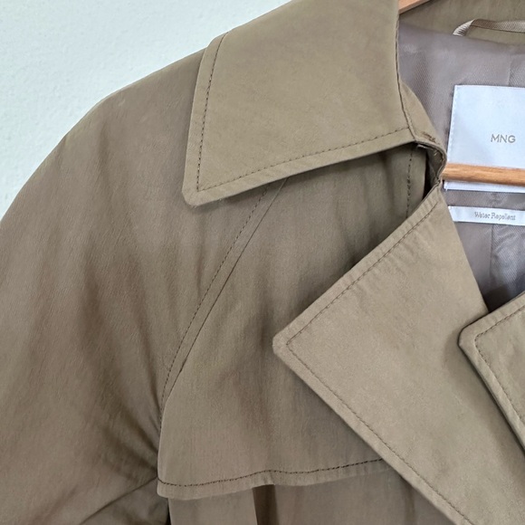 Mango khaki small trench coat - Picture 2 of 11